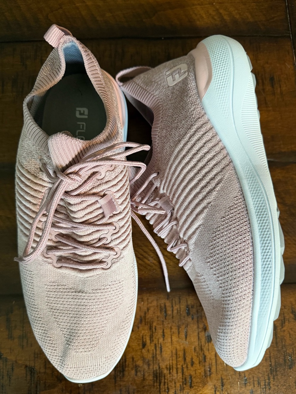 FootJoy Flex XP Golf Shoe Womens Size 9 Pink Blush Spikeless Waterproof Athletic - Picture 2 of 7